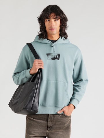 LEVI'S ® Regular Fit Sweatshirt 'T2' in Blau: Vorderseite