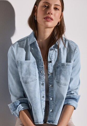 STREET ONE Bluse in Blau