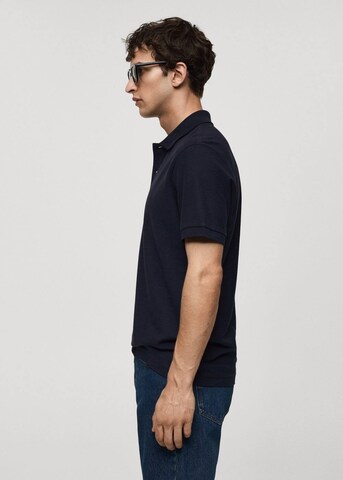 MANGO MAN T-shirt 'Rea' i blå