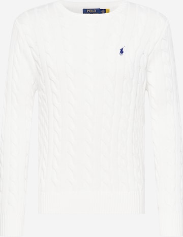 Polo Ralph Lauren Regular fit Sweater 'Driver' in White: front