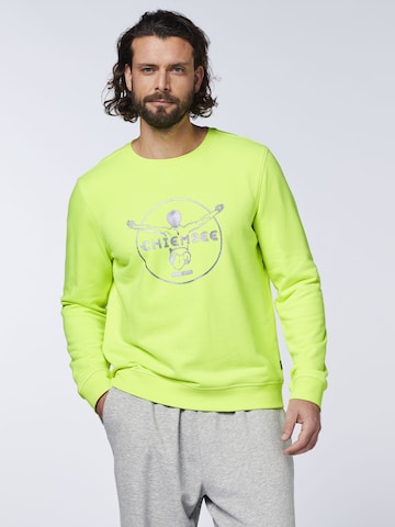 CHIEMSEE Regular fit Sweatshirt in Yellow: front