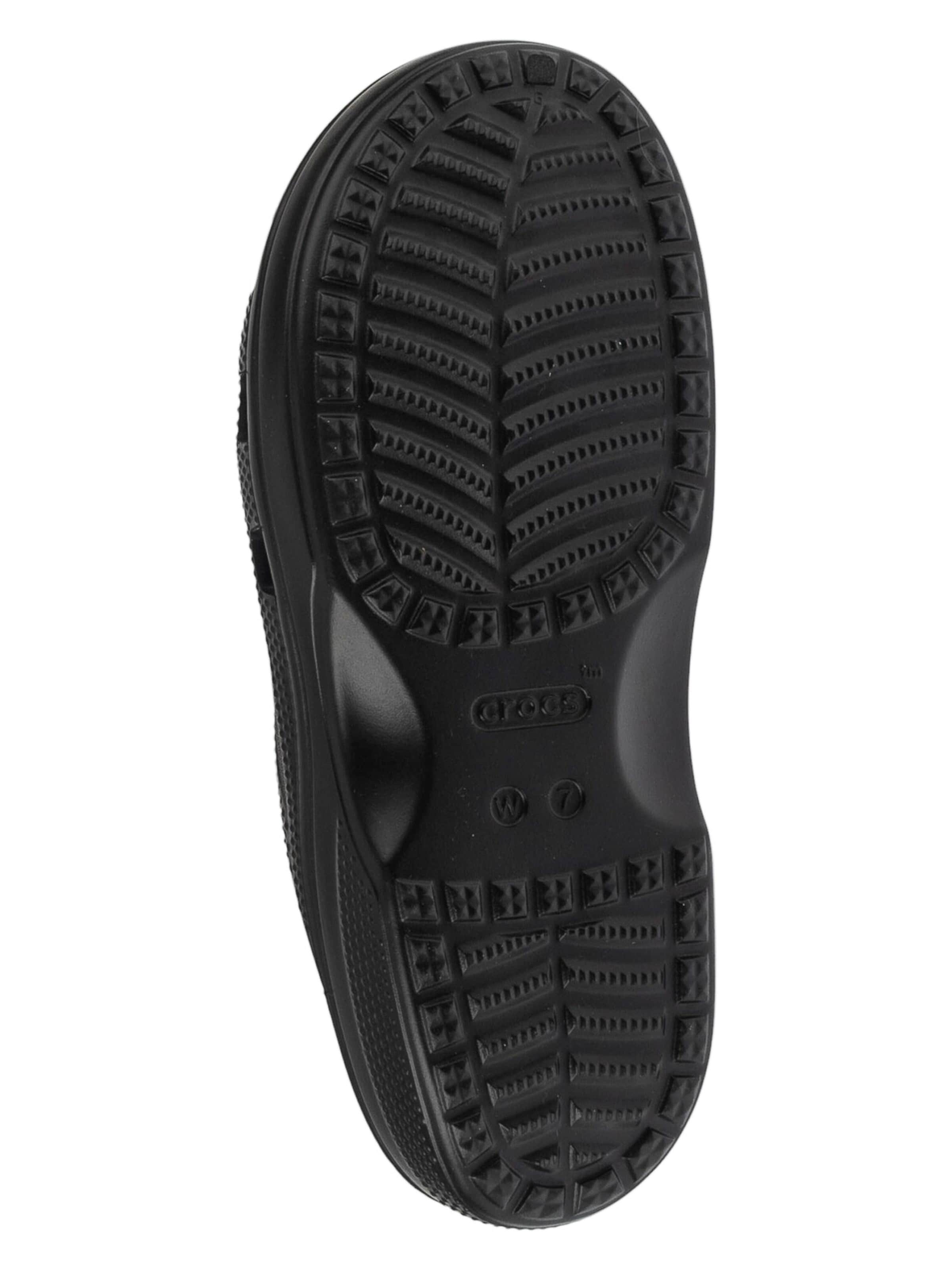 Crocs Strand-/badschoen 'Crocs Saturday Slide W' in Zwart