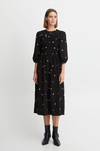 b.young - Vestido camisero 'Hanla' en negro: frente