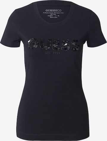 GUESS Shirt in Black: front