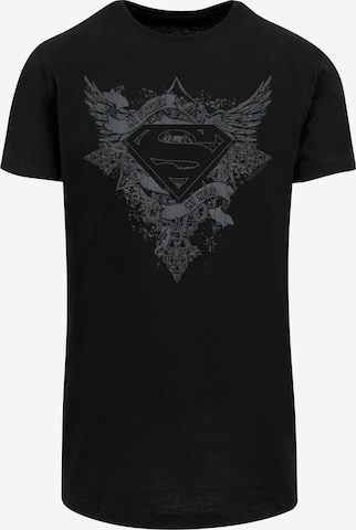 F4NT4STIC T-Shirt 'DC Comics Superman My Father, My Hero' in Schwarz: predná strana