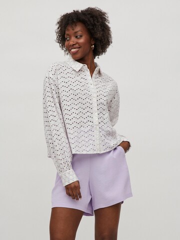 VILA Blouse 'Cloie' in Wit: voorkant