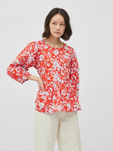 VILA Blouse 'Borcha' in Rood: voorkant