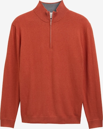 TOM TAILOR Sweater in Orange: front