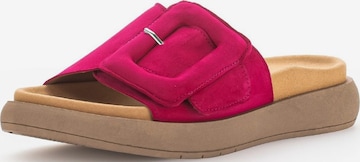 GABOR Mules in Pink: front