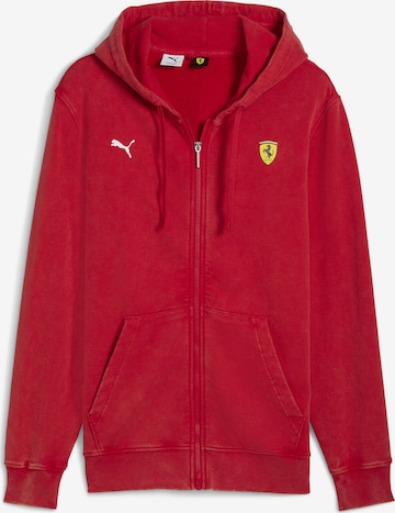 PUMA Sportsweatjacke 'Scuderia Ferrari' in Rot: Vorderseite