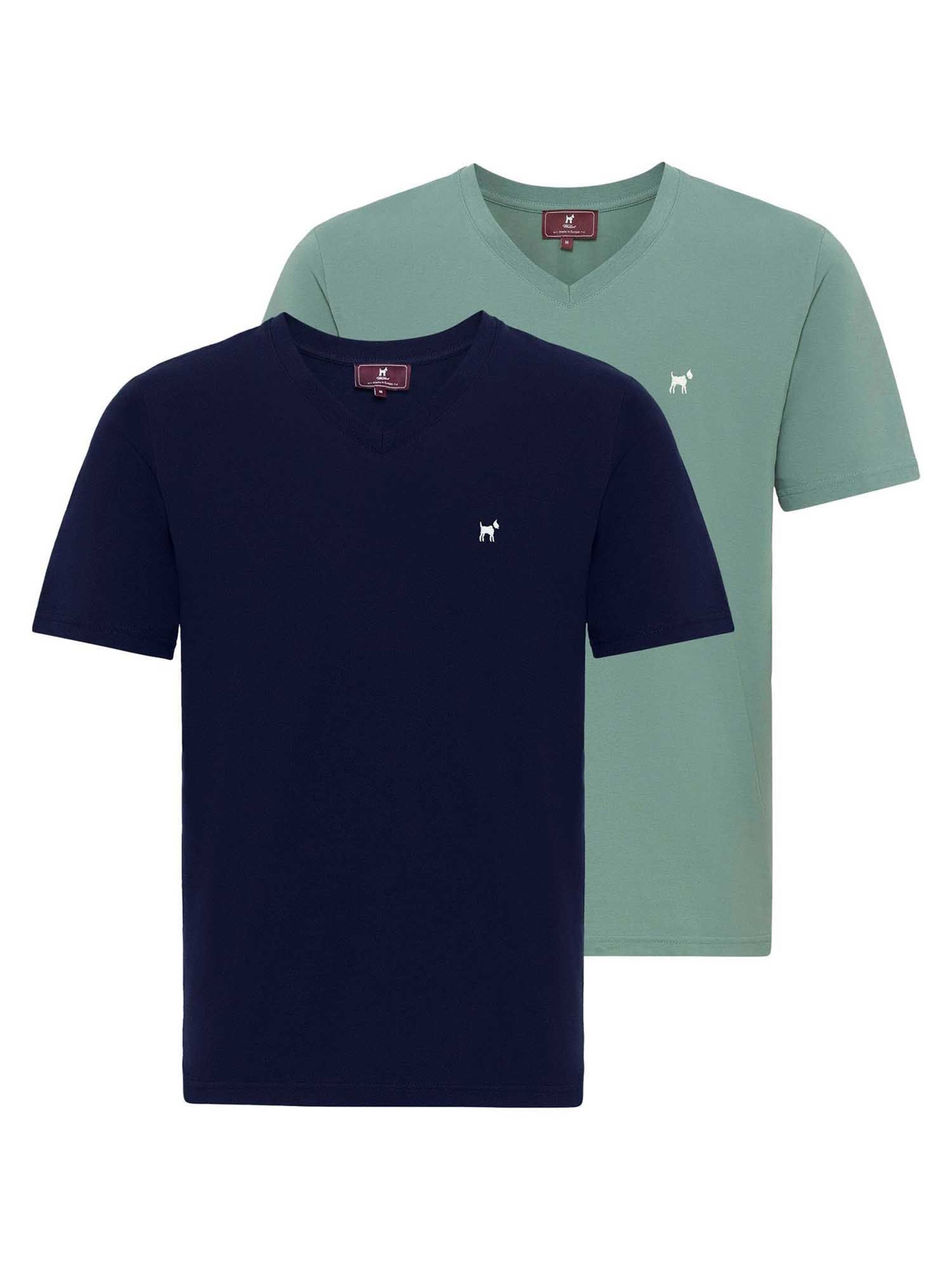 Williot - Camisa em azul: frente