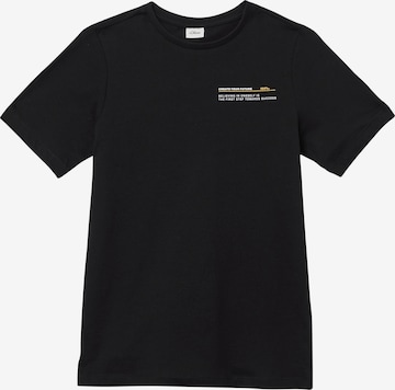 s.Oliver T-Shirt in Schwarz: Vorderseite