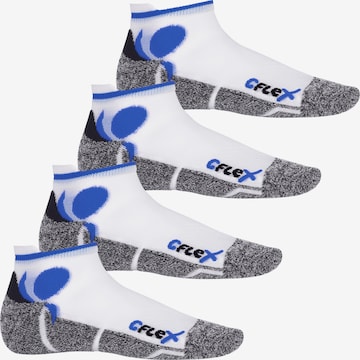 cflex Athletic Socks 'Running' in Blue: front