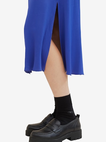 TOM TAILOR Skirt in Blue