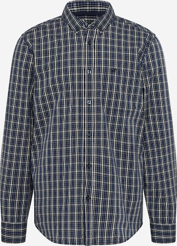 MUSTANG Button Up Shirt 'Clemens' in Blue: front