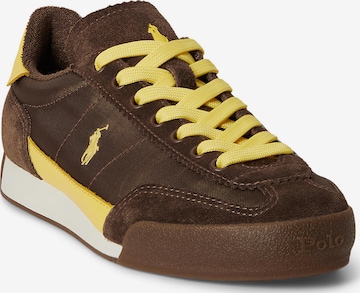 Polo Ralph LaurenNiske tenisice 'HESTER' - smeđa boja: prednji dio