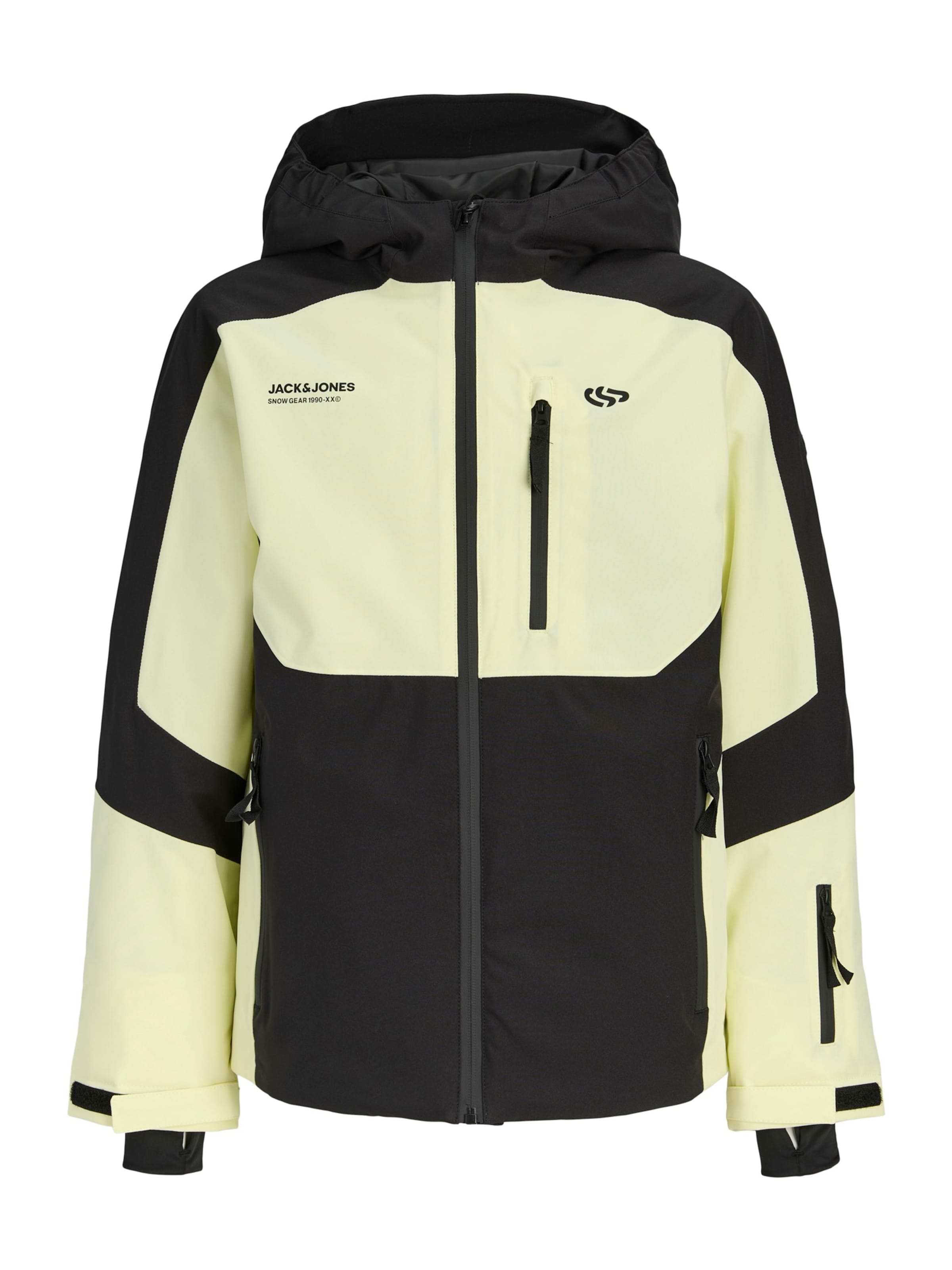 Jack & Jones Junior Between-Season Jacket 'JJSTIGNES' in Green: front