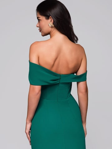 Ombre Abendkleid in Grün