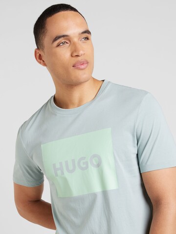 HUGO Tričko 'Dulive' - Sivá