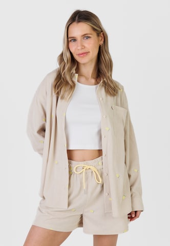 Kleinigkeit Blouse 'Kim Cordashian' in Beige