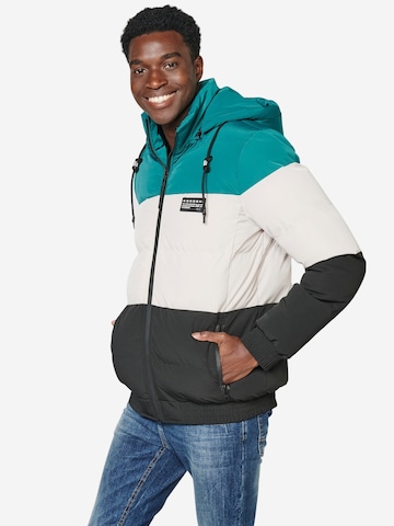 KOROSHI Winterjacke in Mischfarben