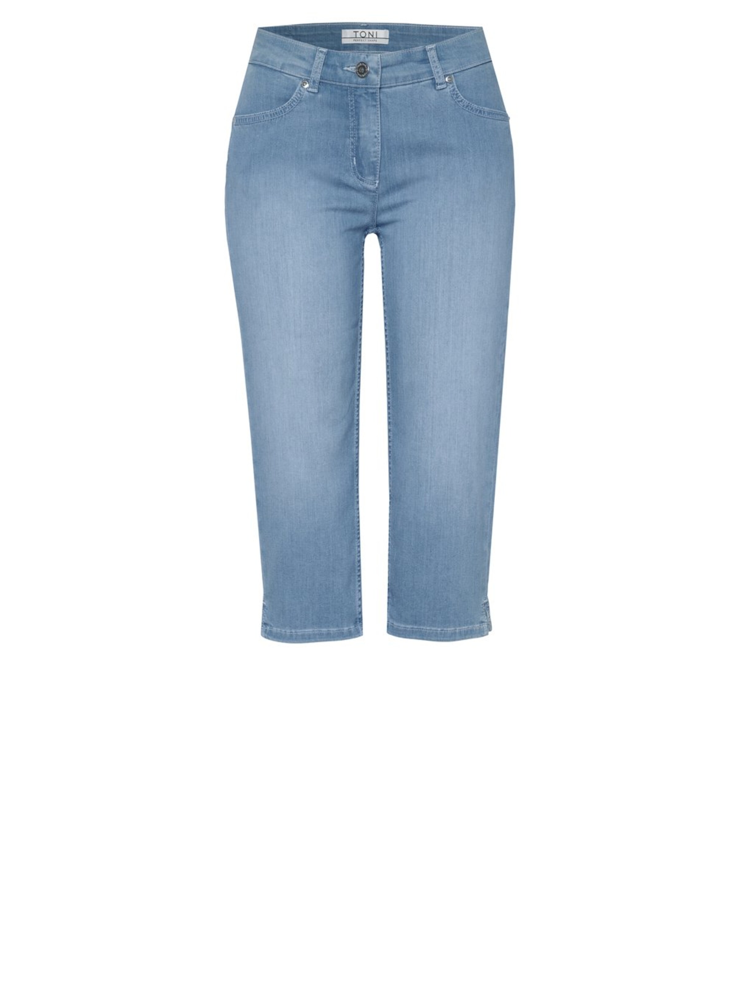 TONI Slimfit Jeans in Blau: Vorderseite
