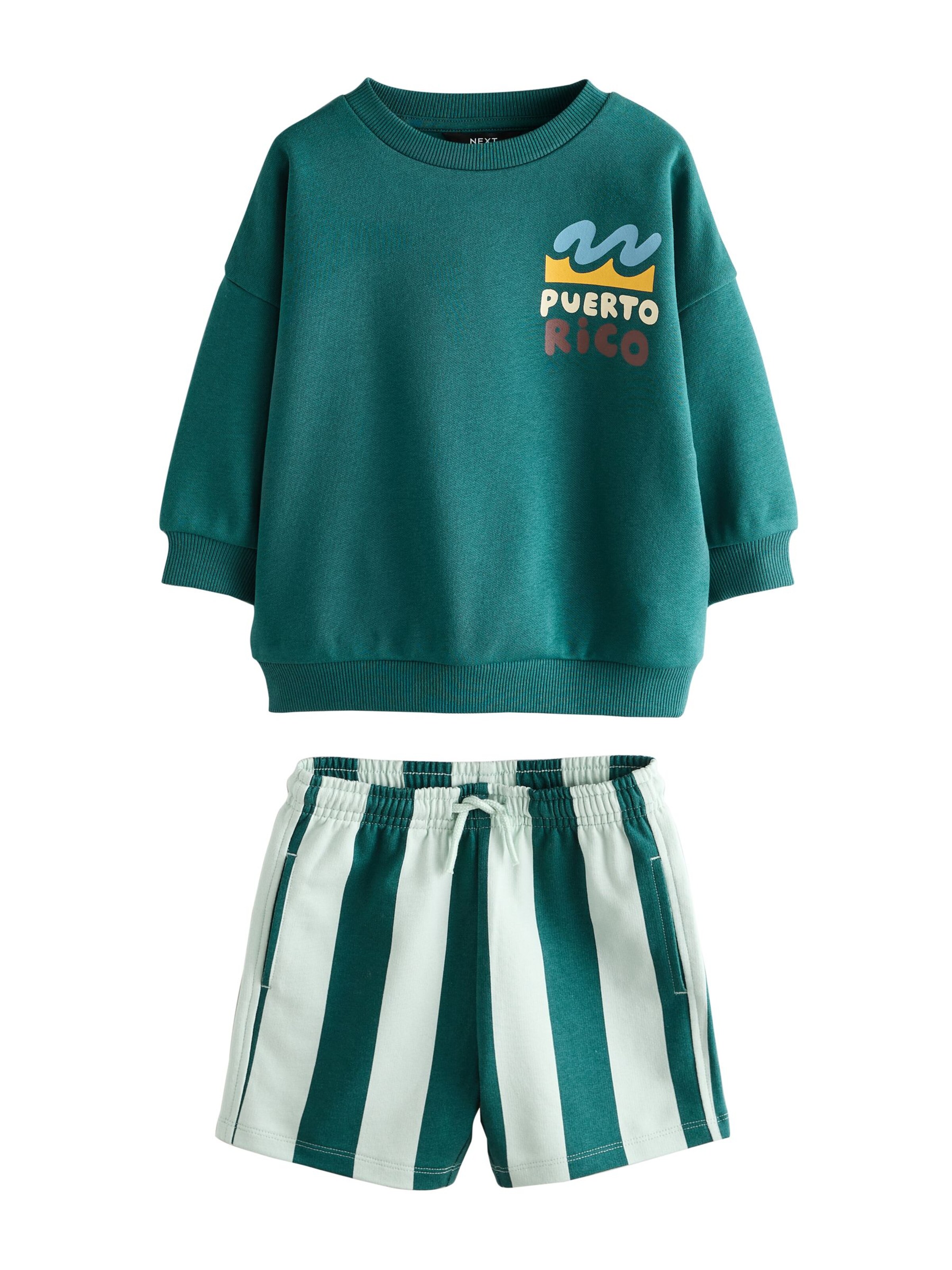 Set Next en vert : devant