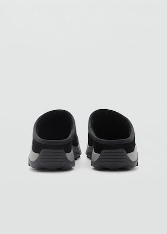 MANGO Clogs 'Teide' in Black