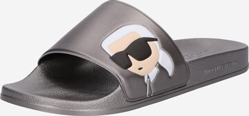 Karl Lagerfeld Пантолеты в Серый: спереди