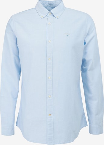 Barbour - Camisa 'Oxtown' em azul: frente