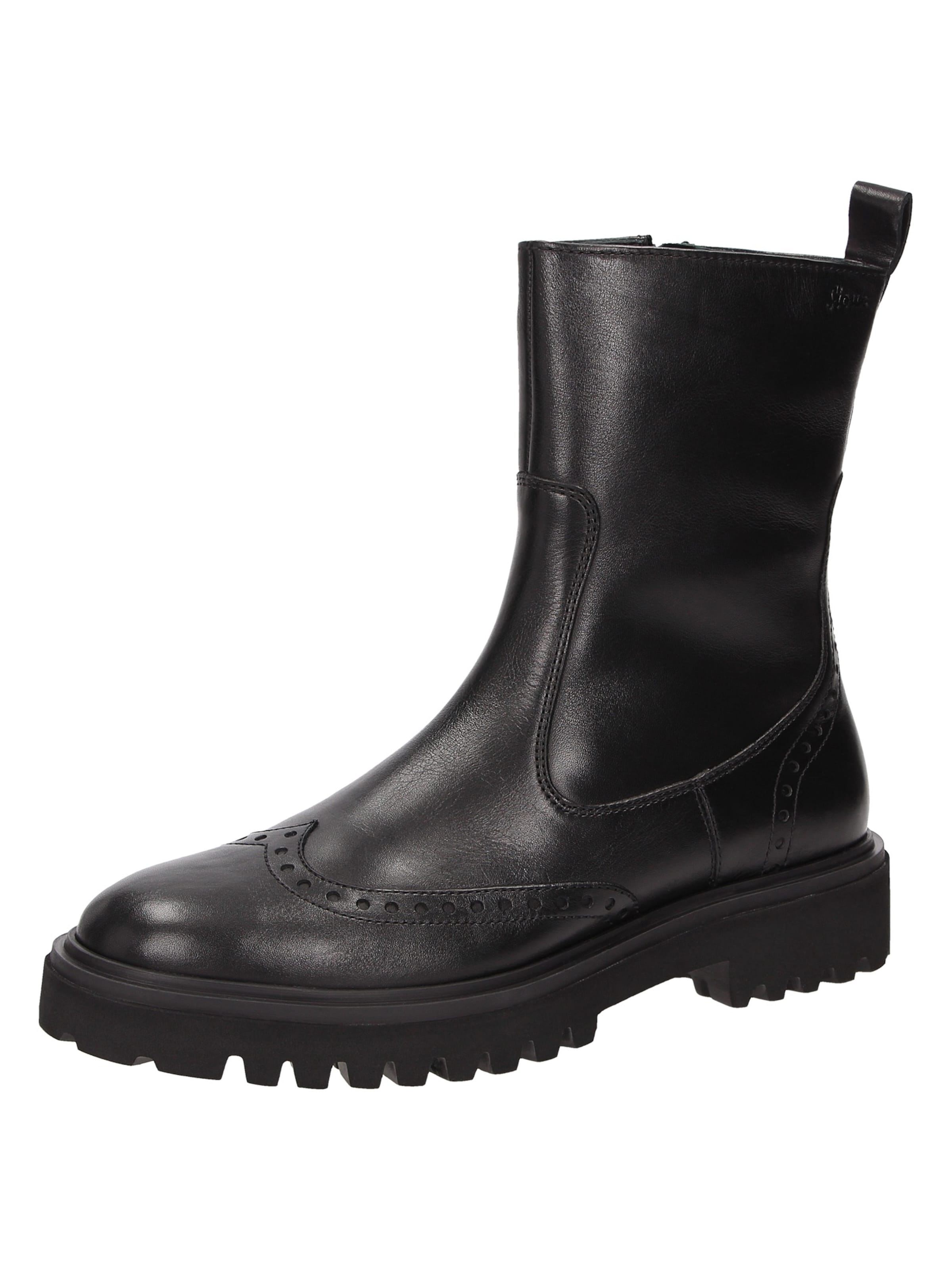 SIOUX Stiefelette  ' Amandira-701 ' in Schwarz: Vorderseite