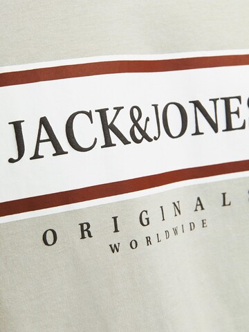 JACK & JONES T-Shirt 'JORFrederiksberg' in Grau