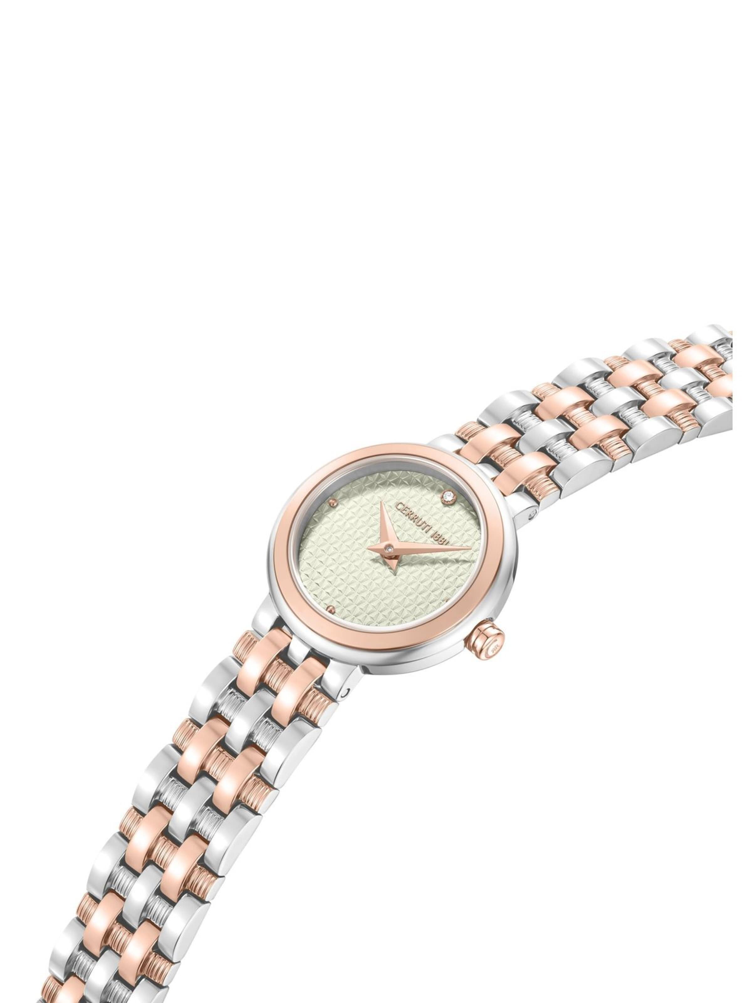 CERRUTI 1881 Zegarek analogowy 'Watch LUSIA' w kolorze złoty