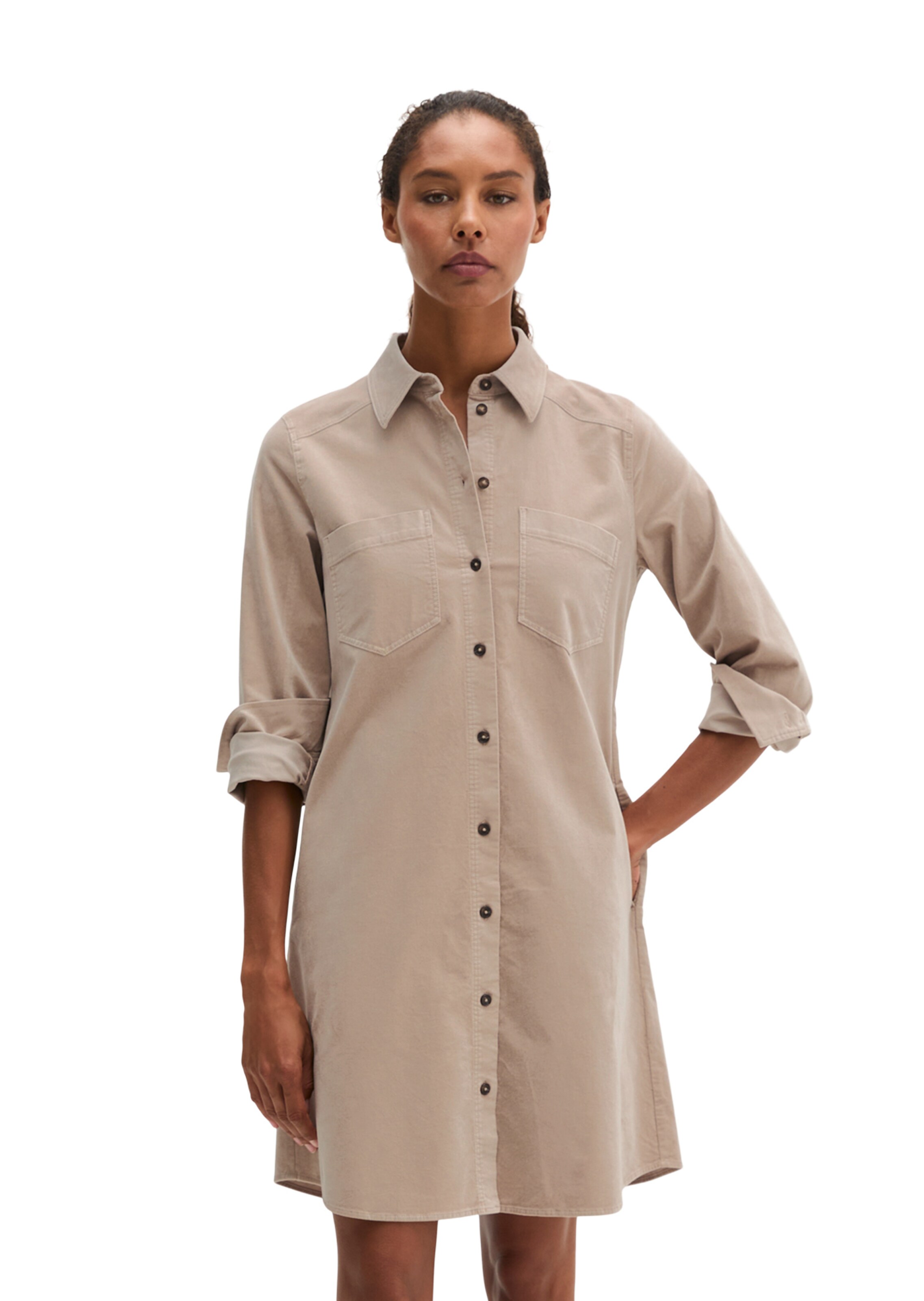 Robe Marc O'Polo en beige : devant