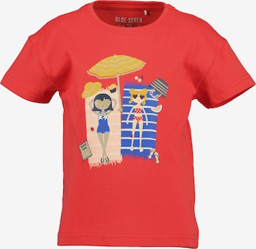 BLUE SEVEN Tričko – červená: přední strana