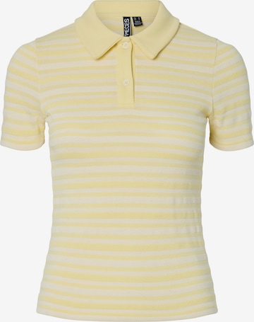 PIECES Shirt 'PCJessie' in Yellow: front