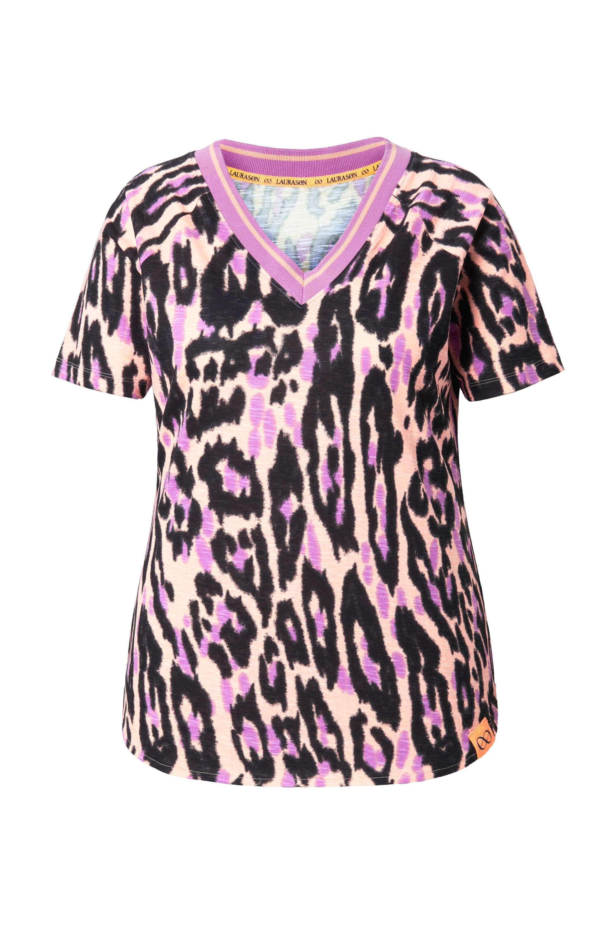 LAURASØN Shirt in Purple: front