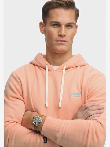 Superdry Sweatshirt 'Essential ' in Orange