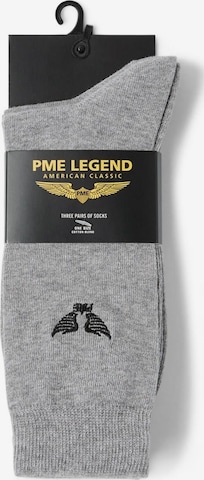 PME Legend Skarpety '3-pack Socks' w kolorze szary: przód