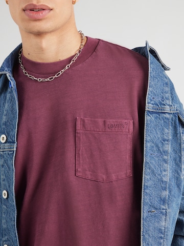LEVI'S ® Póló 'Authentic' - piros
