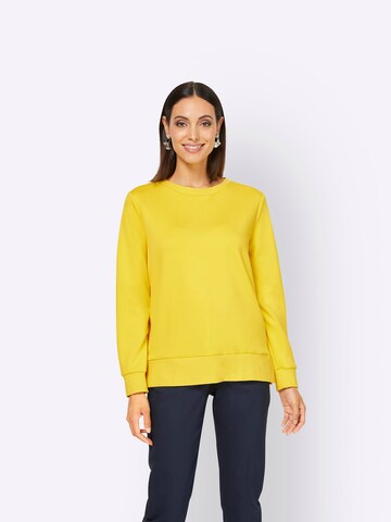 heine - Sweatshirt em amarelo