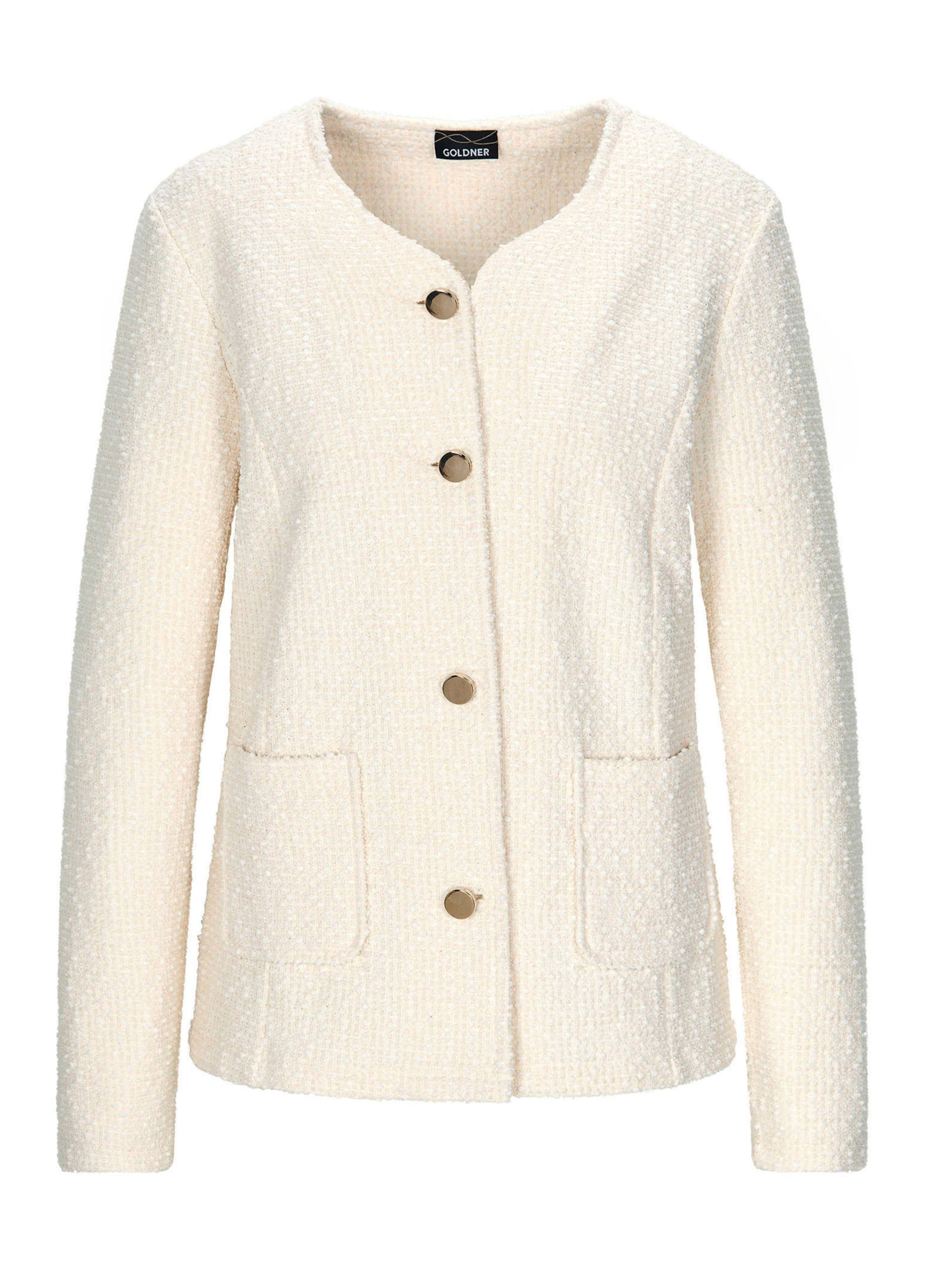 Goldner Blazers in Wit: voorkant