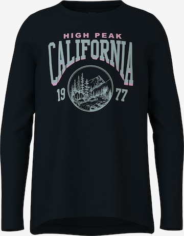 NAME IT T-shirt 'NKFVIOLET' i svart: framsida