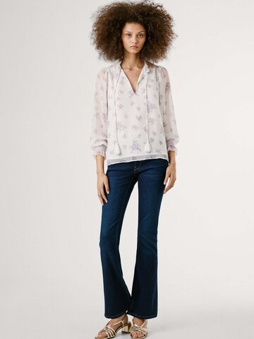 Pepe Jeans Bluse 'Lee' in Weiß