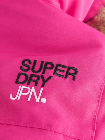 Superdry Функционален костюм 'Everest' в розово