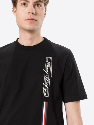 Tricou de la TOMMY HILFIGER pe negru