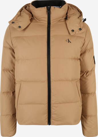 Veste d’hiver Calvin Klein Jeans en beige : devant