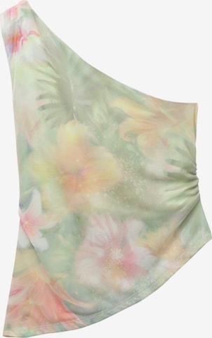 Pull&Bear Toppi värissä vihreä: etupuoli