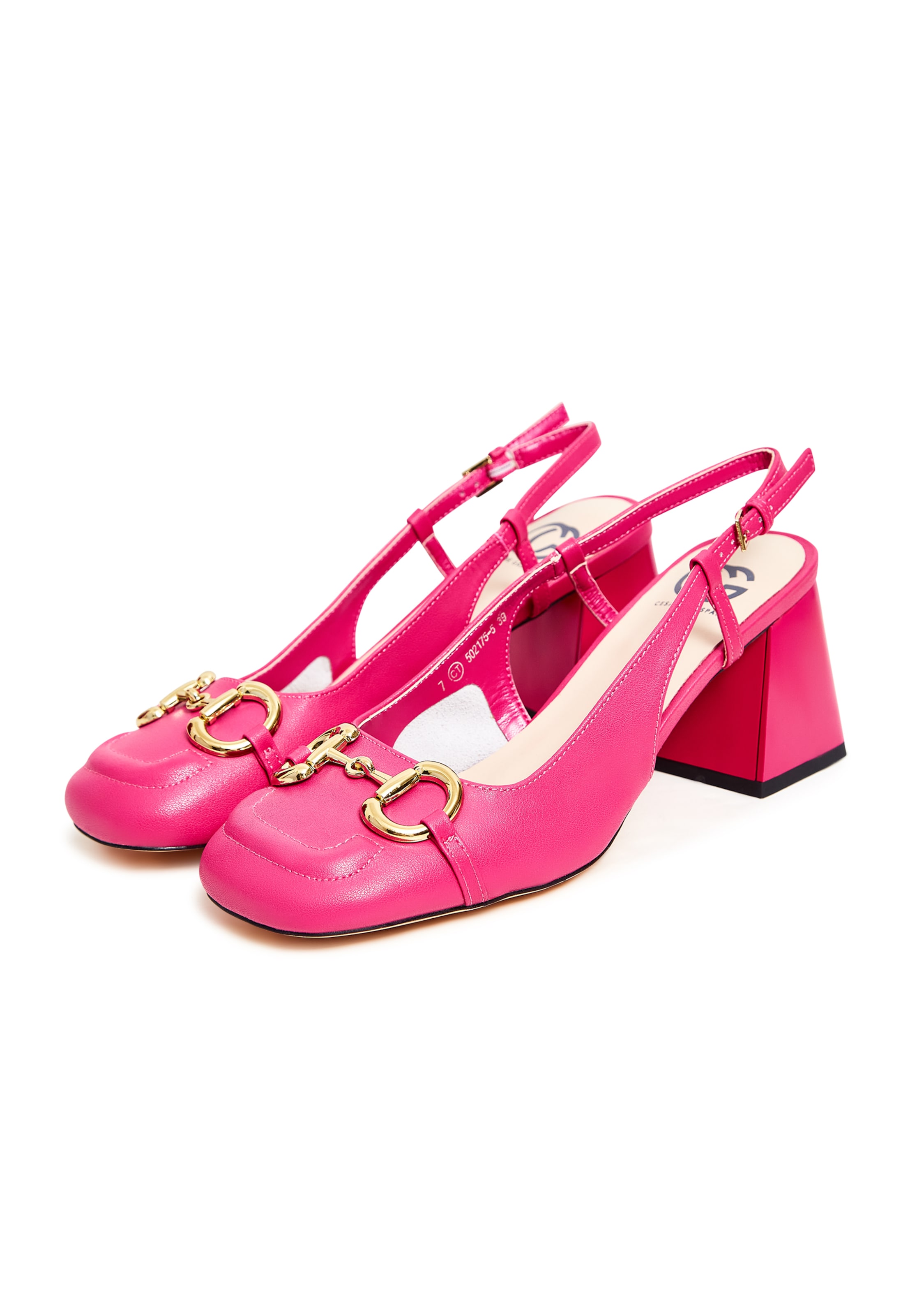 CESARE GASPARI Sandale in Pink