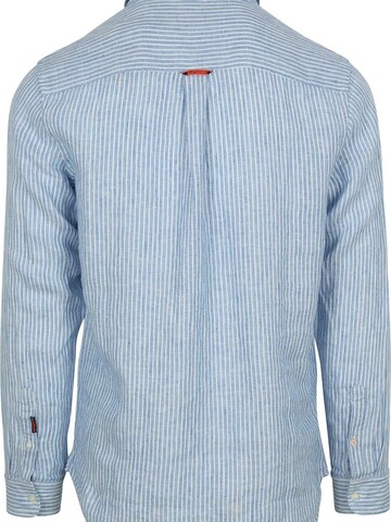 Superdry Regular Fit Hemd‌‌ in Blau